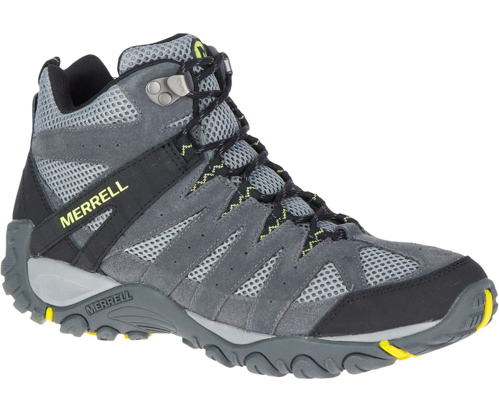 Merrell Boots Grey - Accentor 2 Mid Ventilator - Mens 21SFZCGEL
